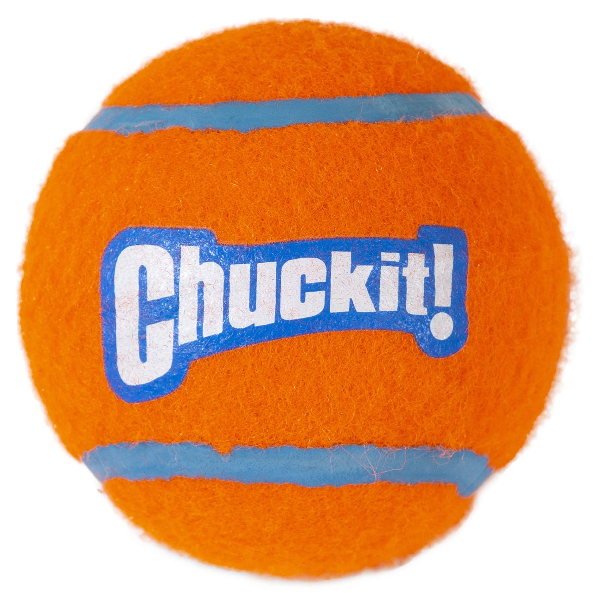 Chuckit Dog Tennis Ball Dog Toy, Large (3 Inch Diameter) for dogs 60-100 lbs, Pack of 2