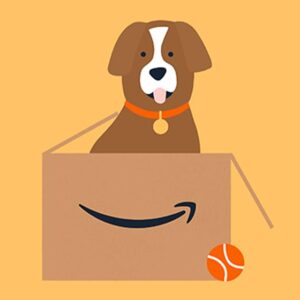 Amazon eGift Card - Dog-with-a-box - Gift Card