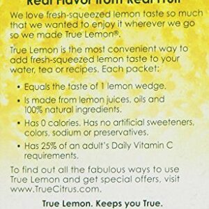 True Citrus - True Lemon Crystallized Lemon (2 Boxes of 32 = 64 Packets)