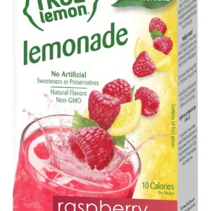 True Lemon Assorted Beverage & Lemonade Drink Mixes 10 Ct 1.06oz(Pack of 5)