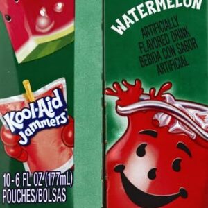 Kool-Aid Jammers Watermelon Flavored Juice Drink Pouch, 60 Fl Oz