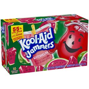 Kool-Aid Jammers Watermelon Flavored Juice Drink Pouch, 60 Fl Oz