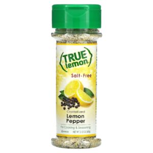 TRUE CITRUS Lemon Pepper Shaker, 0.05 Pound