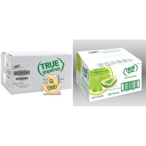 TRUE GRAPEFRUIT and TRUE LIME Water Enhancer Flavor Packets (500 Count)