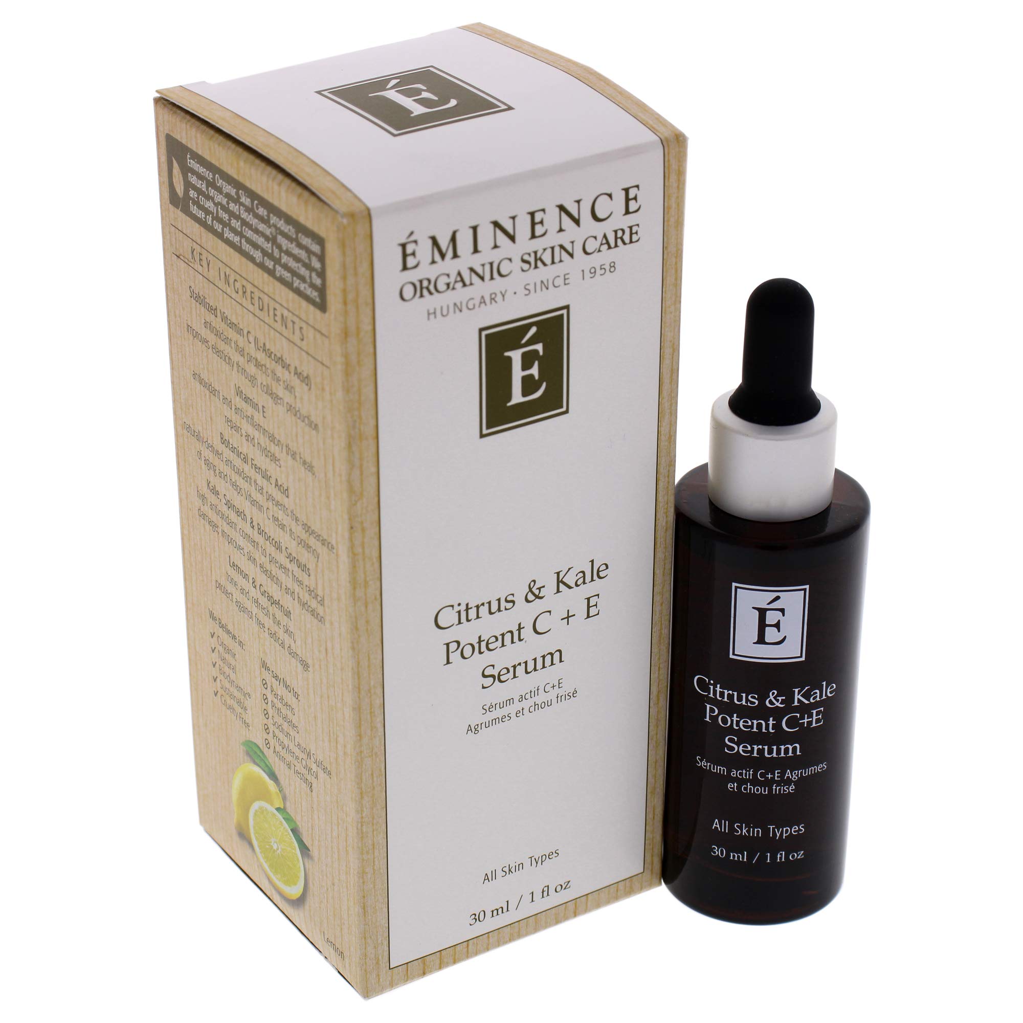 Eminence Citrus & Kale Potent C Plus E Serum, Whit, 1.01 Fl Oz