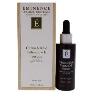 eminence citrus & kale potent c plus e serum, whit, 1.01 fl oz