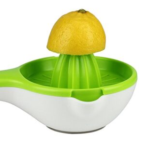 Urban Trend Tango Citrus Juicer with Two Juicing Heads, Lemons, Limes, Oranges and Grapefruit, Ergonomic Handle, and Non-Slip Base