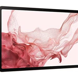 SAMSUNG Samsung Galaxy Tab S8 Android Tablet, 11' LCD Screen, 128GB Storage, Qualcomm Snapdragon, S Pen Included, All-Day Battery Ultra Wide Camera, DeX Productivity, Pink Gold (Renewed)