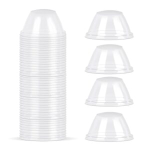 50Pcs Grow Domes 4cm/1.57in Inner Diameter, Transparent Replacement Pod Grow Domes Cap, Humidity Domes Cover Lid, Domes Cap for Grow Basket, Greenhouse, Hydroponic Growing (50)