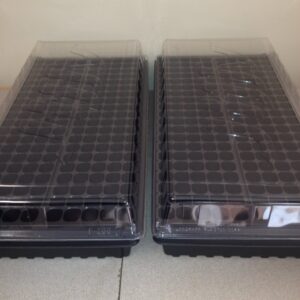 Seed Starting Kit (2ea) Seed Trays, 200 Cell Plug Trays, Humidity Dome Lids, Cloning