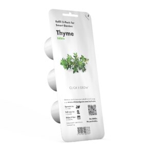 click and grow smart garden thyme plant pods, 3-pack