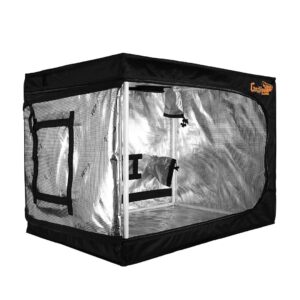 Gorilla Clone Tent | Complete Reflective Hydroponic Grow Tent for Seedlings and Cloning Plants, with Windows, Double-Cinching Ducts, and Micro-Mesh Pre-Filters (24" x 24" x 32")