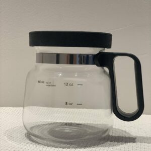 EXIGENT Coffee Glass Pot Tea Cup Mug Collectible 16 Oz Ounces (CoffeePot)