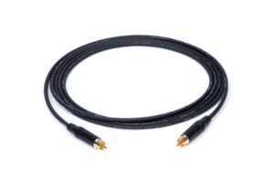 mogami 2964 custom s/pdif 75 ohm cable | black amphenol rca to rca | (3 ft)