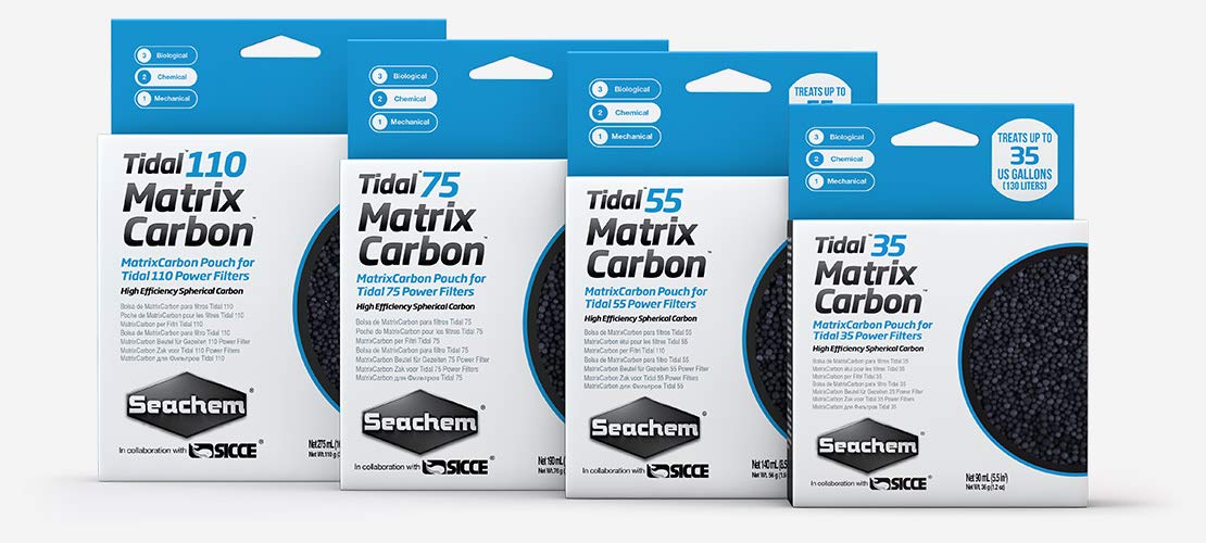 Seachem Matrix Carbon Tidal Filter - Activated Spherical Carbon Bead 190 ml