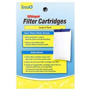 Tetra Whisper Large Aquarium Filter Cartridge 3pk