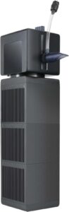 sicce shark pro 900 internal aquarium filter 240 gph submersible | up to 70 gallons | in-tank freshwater and saltwater application with three removable filter cartridges | fish tank turtle terrarium