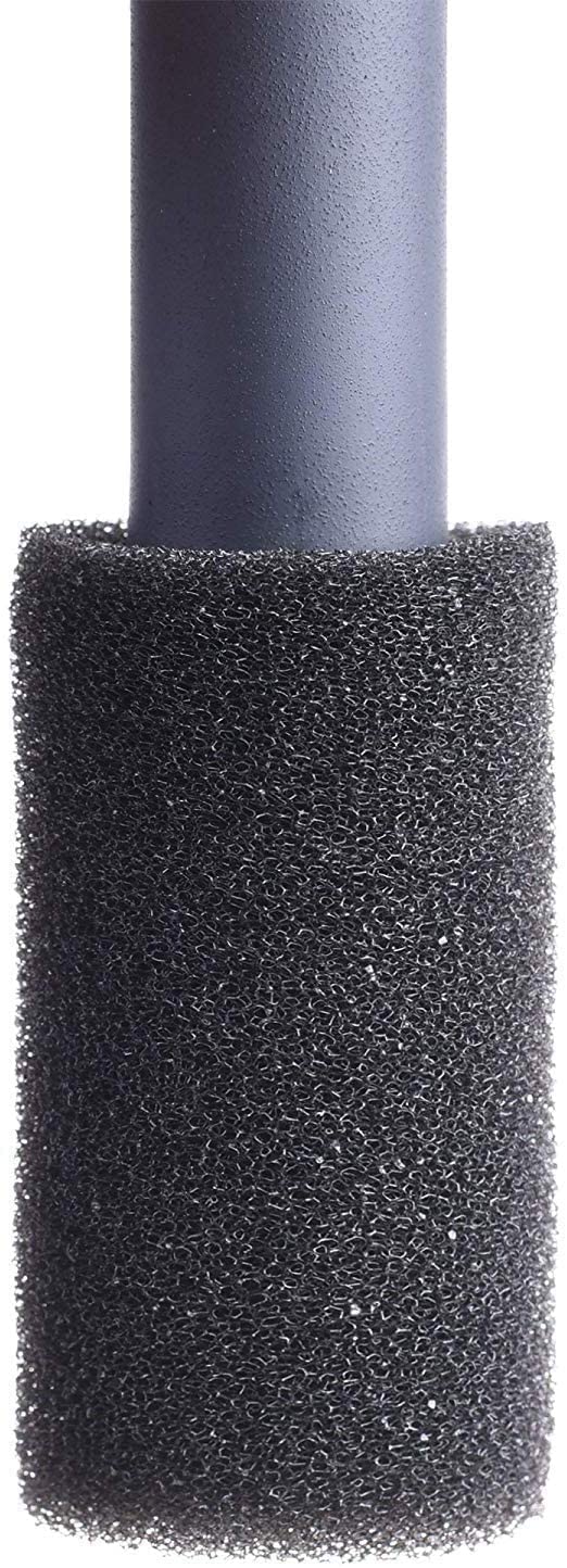 Golden Pearl 8 Pieces Black Pre-Filter Sponge Foam Roll Accessories for Aquarium Fish Tank