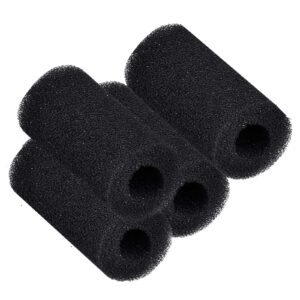 qzbhct 4pcs pre-filter foam sponge roll aquarium filter intake cover for aquarium fish tank (small)