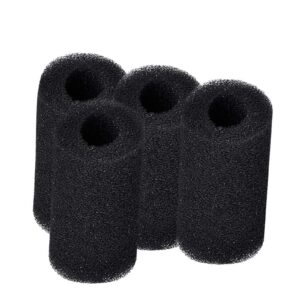 Qzbhct 4PCS Pre-Filter Foam Sponge Roll Aquarium Filter Intake Cover for Aquarium Fish Tank (Small)