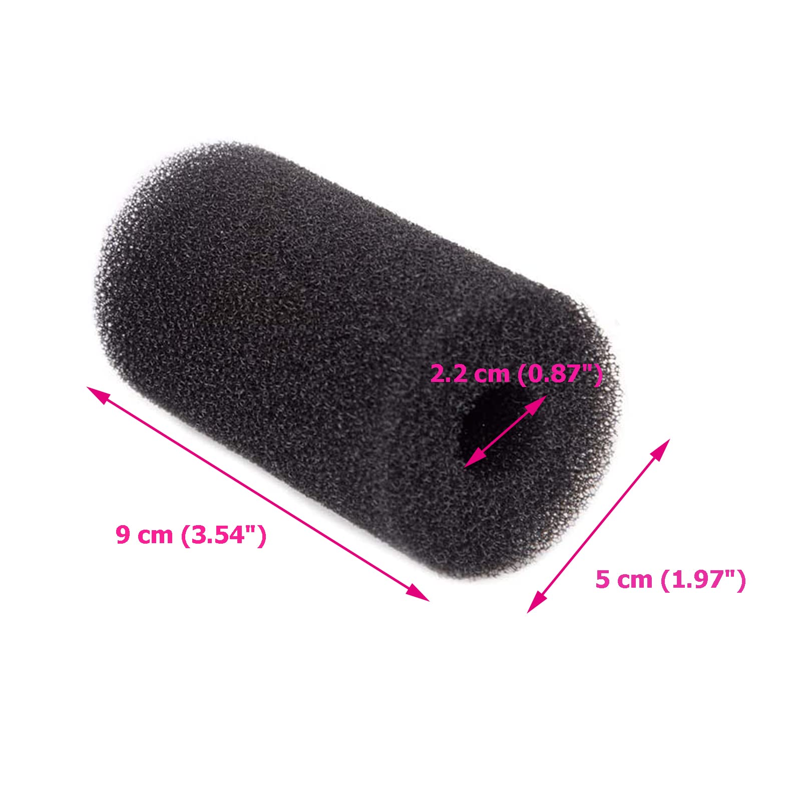 Qzbhct 4PCS Pre-Filter Foam Sponge Roll Aquarium Filter Intake Cover for Aquarium Fish Tank (Small)