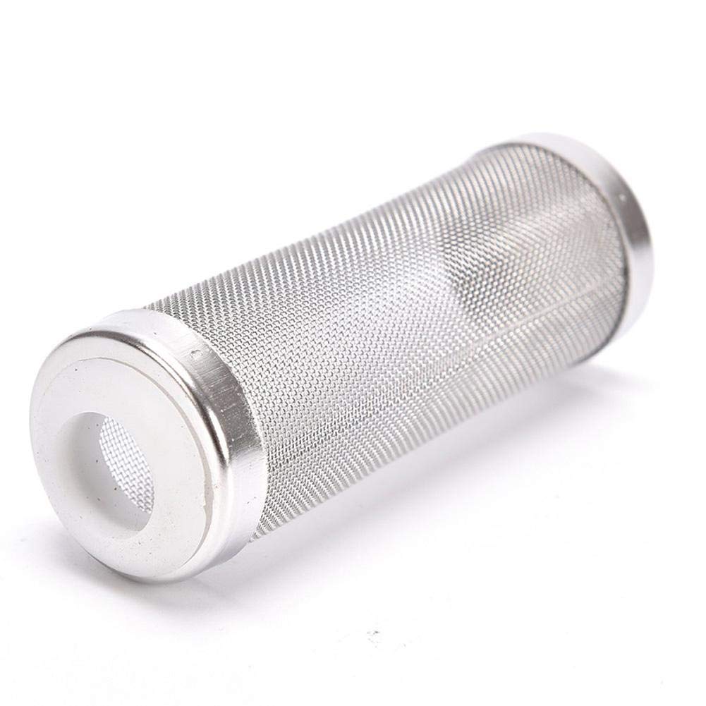 Senzeal 12mm Aquarium Filter Intake Cover Stainless Steel Fish Tank Fish Shrimp Mesh Net Filter Guard for Aquarium Fish Tank