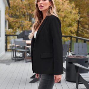 AUTOMET Womens Blazer Bussiness Casual Women Funeral Outfits Black Jacket Plus Size Lapel Work Clothes Sweater Blazer Dress Bussiness Causal Clothes Velvet Blazer