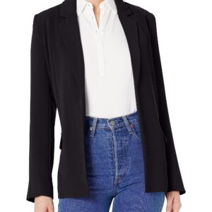 Steve Madden Apparel Women's Payton Blazer, Black, Medium