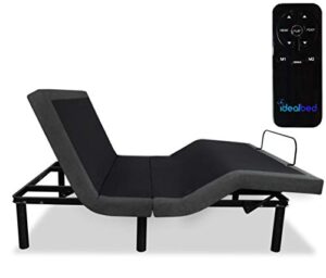 idealbed 3i custom adjustable bed base, wireless, zero gravity, one touch comfort positions, programmable memory, advanced smooth silent operation (queen)