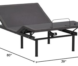 Dr. Oz Good Life Twin XL Adjustable Base, Black