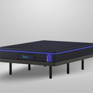 iDealBed S4 Nebula Luxury Hybrid Mattress + 3i Custom Adjustable Bed Sleep System, Comfort, Cooling & Support, Advanced Silent Operation, Wireless (Nebula Medium Soft, Twin XL)