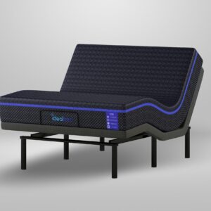 iDealBed S4 Nebula Luxury Hybrid Mattress + 3i Custom Adjustable Bed Sleep System, Comfort, Cooling & Support, Advanced Silent Operation, Wireless (Nebula Medium Soft, Twin XL)