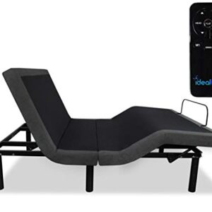 iDealBed 3i Custom Adjustable Bed Base, Wireless, Zero Gravity, One Touch Comfort Positions, Programmable Memory, Advanced Smooth Silent Operation (Full)