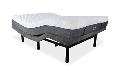 iDealBed 3i Custom Adjustable Bed Base, Wireless, Zero Gravity, One Touch Comfort Positions, Programmable Memory, Advanced Smooth Silent Operation (Full)