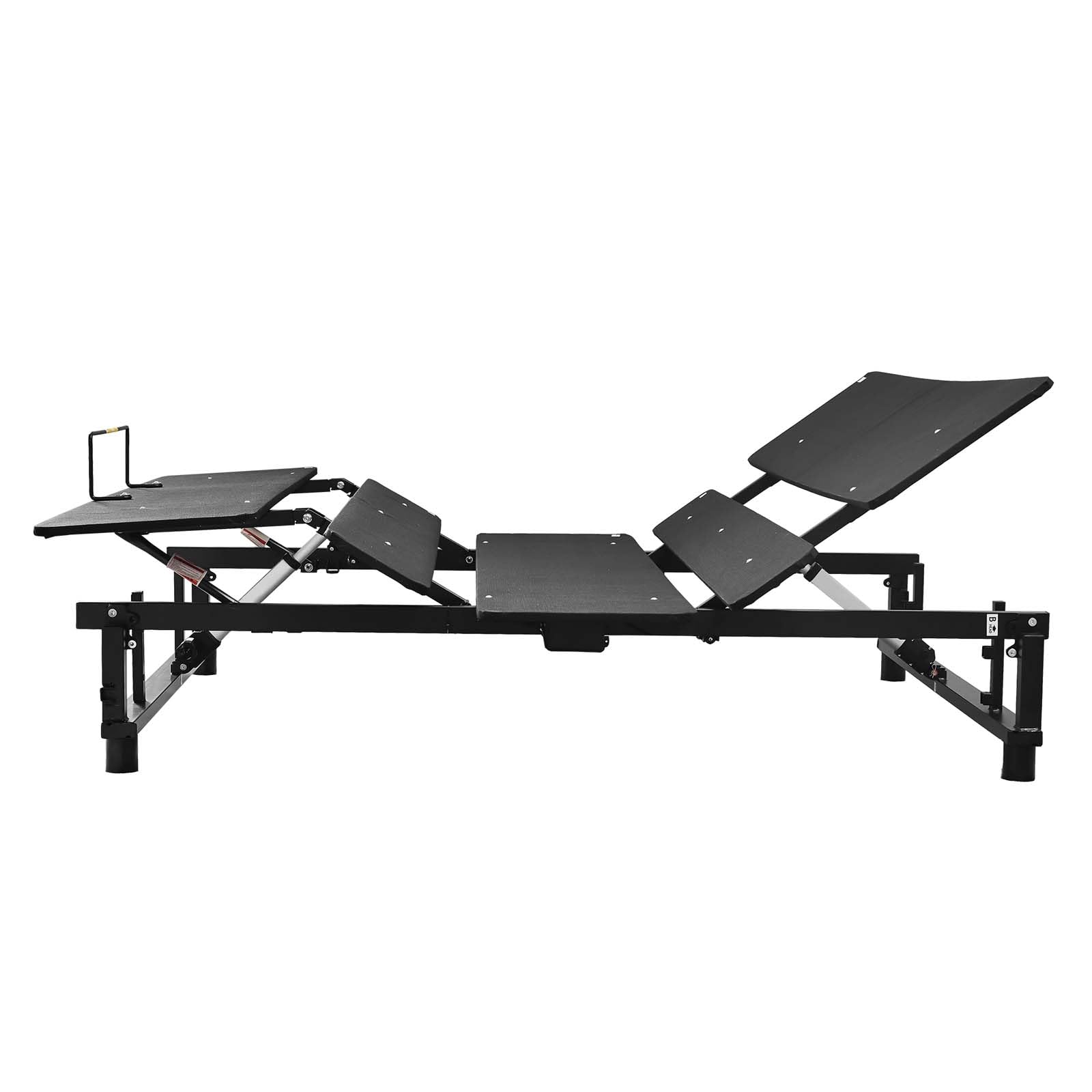 King Size Adjustable Metal Bed Frame with Head and Foot Incline, Zero Gravity, Ergonomic Electric Adjustable Bed Base with Wireless Remote Control and Quiet Motor, Smart Bed, Quick Assembly (King)