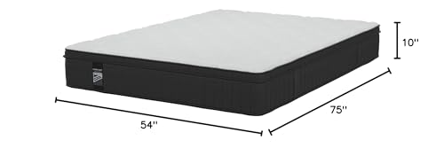 HIMMLINE Full Mattress, 10 Inch Hybrid Mattress, Gel Memory Foam and Pocket Spring Full Bed Mattress in a Box, Medium Feel, Cooler Sleep & Pressure Relief, 54”*75”, 120 Nights Risk-Free Trial