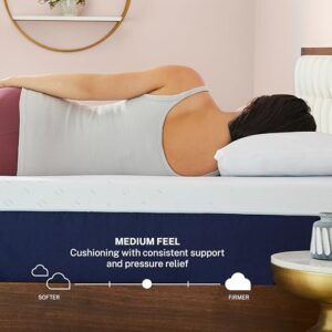 Sleep Innovations Shiloh 14 Inch Memory Foam Mattress, King Size, Bed in a Box, Cradling Medium Support