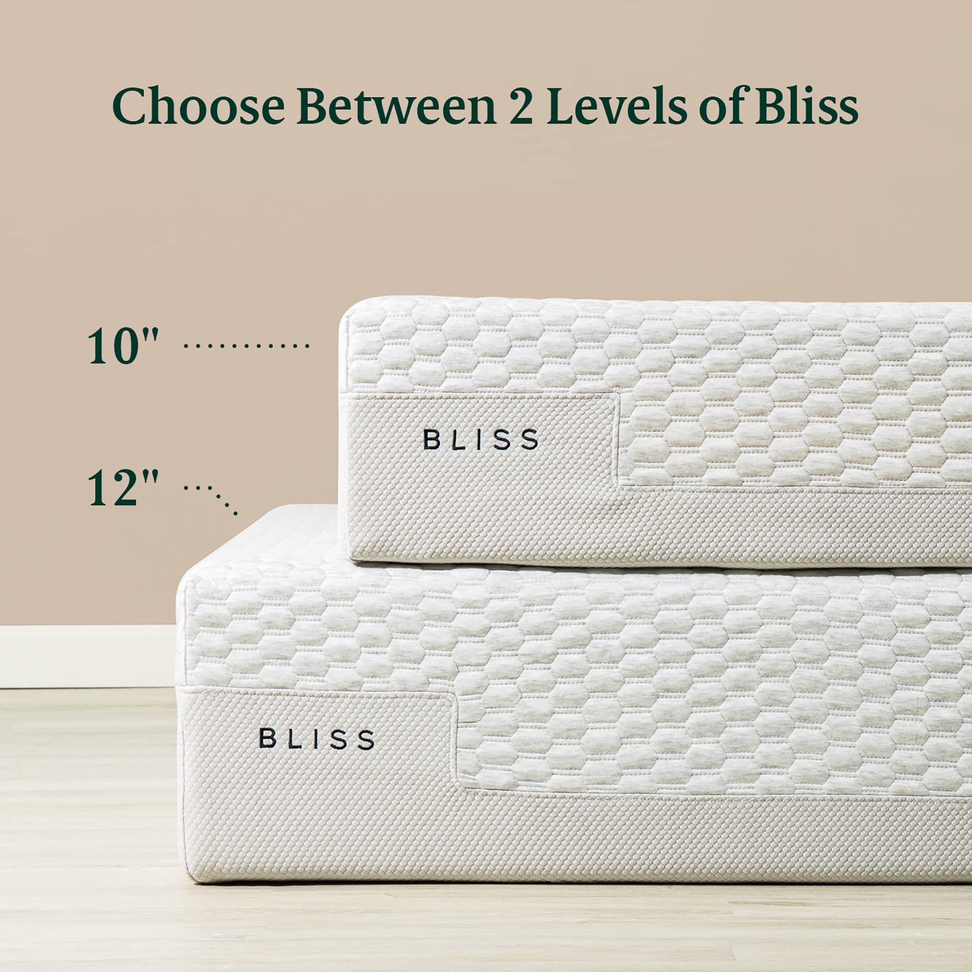 ZINUS 12 Inch Bliss Memory Foam Mattress Sustainable TENCEL Blend Cover, Full, Pressure Relieving, CertiPUR-US Certified, Mattress in A Box, All-New, Made in USA