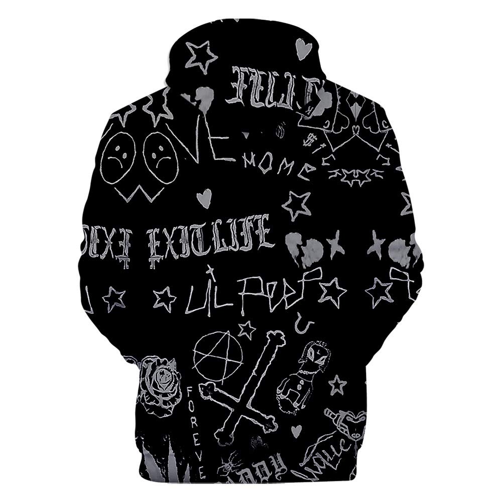 KPOP Rapper 3D Hoodie Love Printed Sport Hip Hop Sweatshirt Pocket Pullover Tops