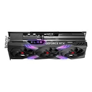 PNY GeForce RTX™ 4080 16GB XLR8 Gaming VERTO EPIC-X RGB™ Overclocked Triple Fan Graphics Card DLSS 3