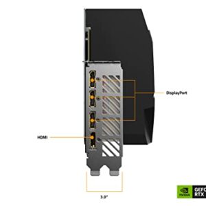 GIGABYTE AORUS GeForce RTX 4080 Master 16G Graphics Card, 3X WINDFORCE Fans, 16GB 256-bit GDDR6X, GV-N4080AORUS M-16GD Video Card