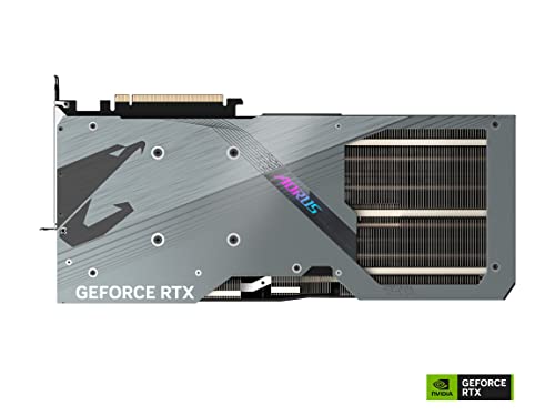 GIGABYTE AORUS GeForce RTX 4080 Master 16G Graphics Card, 3X WINDFORCE Fans, 16GB 256-bit GDDR6X, GV-N4080AORUS M-16GD Video Card