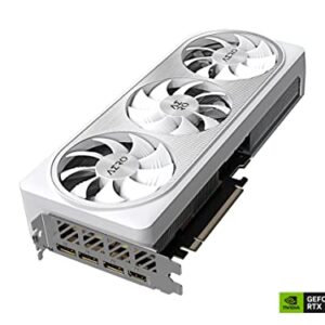 GIGABYTE GeForce RTX 4070 Ti AERO OC V2 12G Graphics Card, 3X WINDFORCE Fans, 12GB 192-bit GDDR6X, GV-N407TAERO OCV2-12GD Video Card