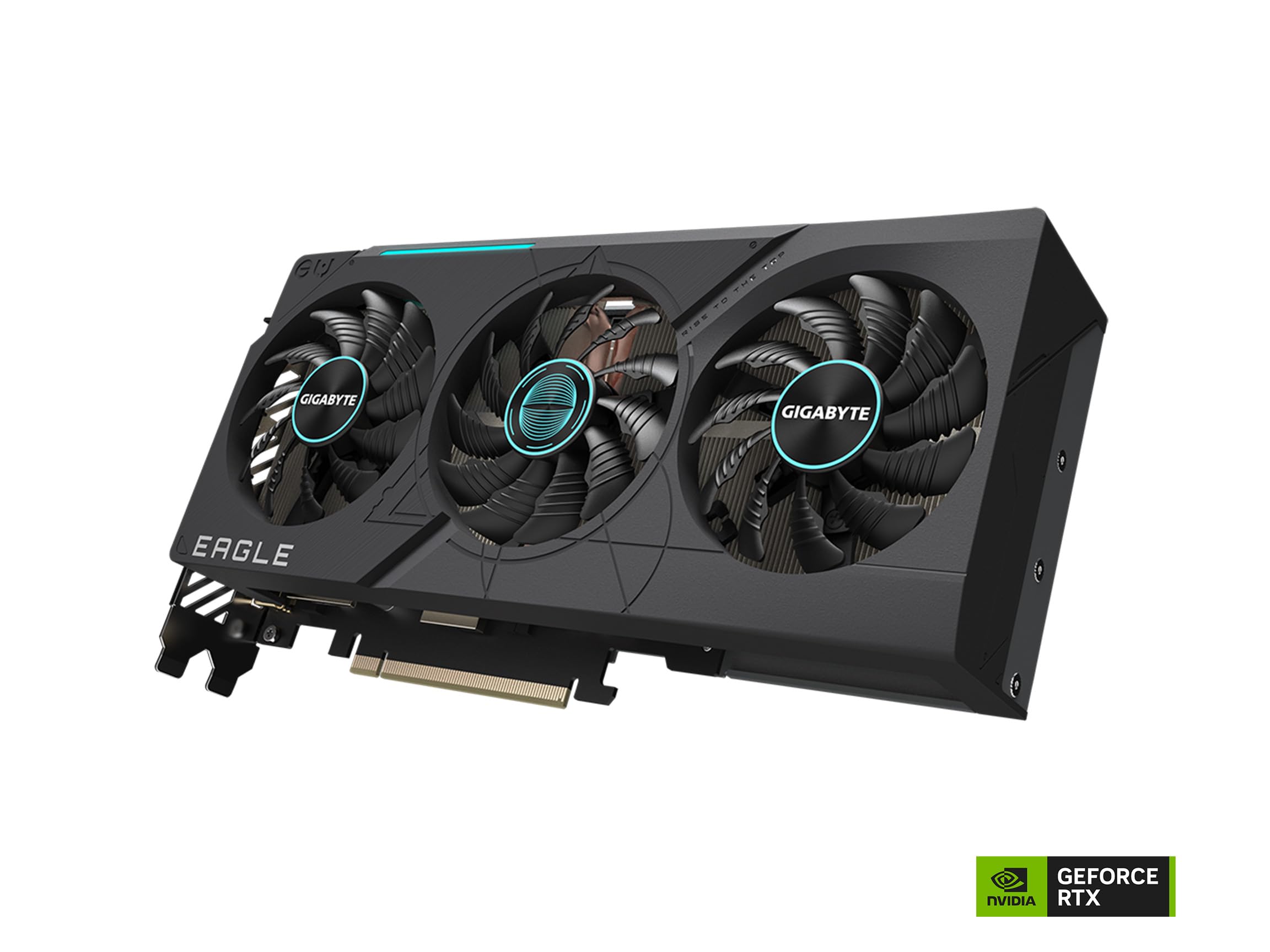 GIGABYTE GeForce RTX 4070 Ti EAGLE OC 12G (rev. 2.0) Graphics Card, 3X WINDFORCE Fans, 12GB 192-bit GDDR6X, GV-N407TEAGLE OC-12GD REV2.0 Video Card