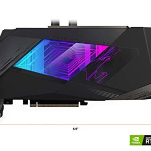 GIGABYTE AORUS GeForce RTX 3080 XTREME WATERFORCE 10G Graphics Card, WATERFORCE Cooling System, 10GB 320-bit GDDR6X, GV-N3080AORUSX W-10GD Video Card