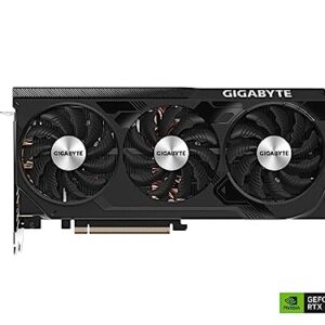 GIGABYTE GeForce RTX 4070 Ti WINDFORCE OC 12G Graphics Card, 3X WINDFORCE Fans, 12GB 192-bit GDDR6X, GV-N407TWF3OC-12GD Video Card