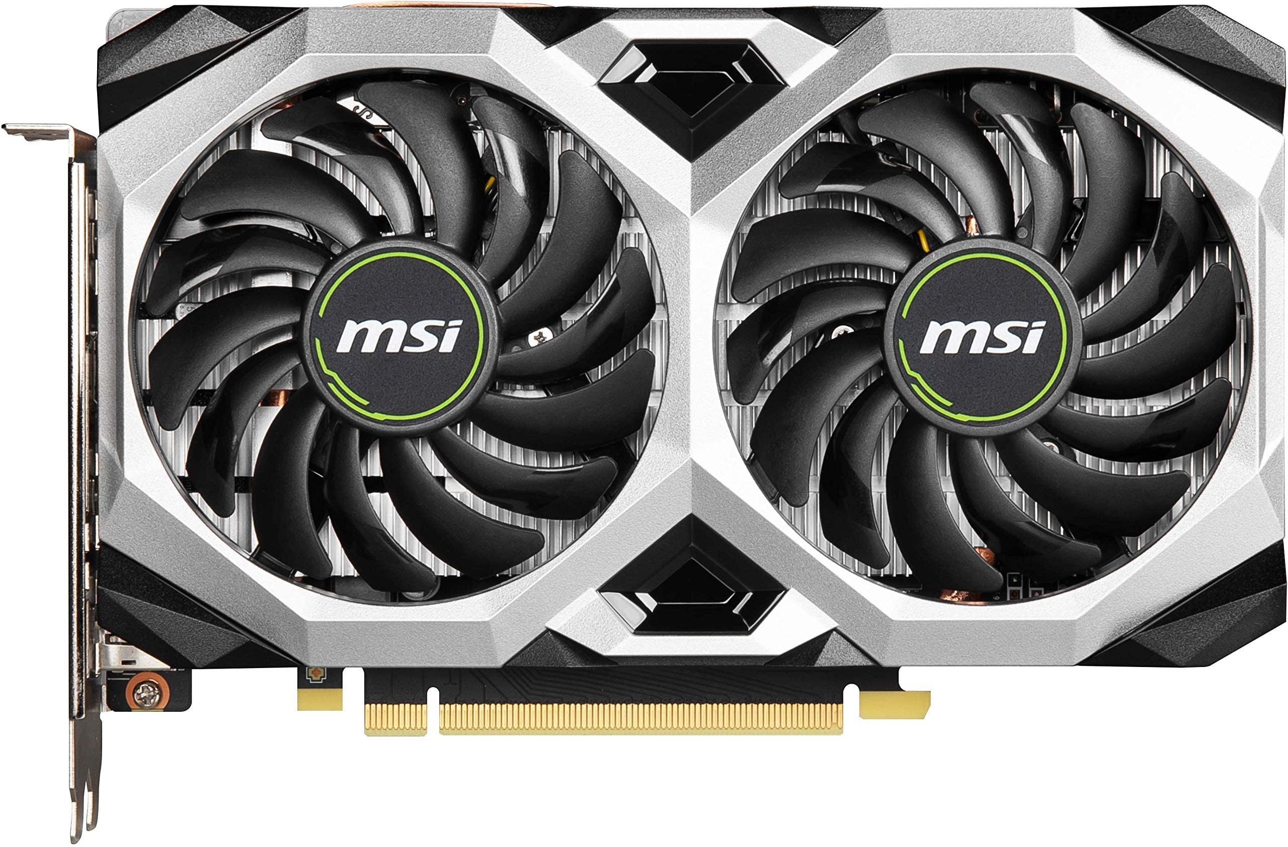 MSI Gaming GeForce GTX 1660 Super 192-bit HDMI/DP 6GB GDRR6 HDCP Support DirectX 12 Dual Fan VR Ready OC Graphics Card (GTX 1660 Super VENTUS XS OC) (Renewed)