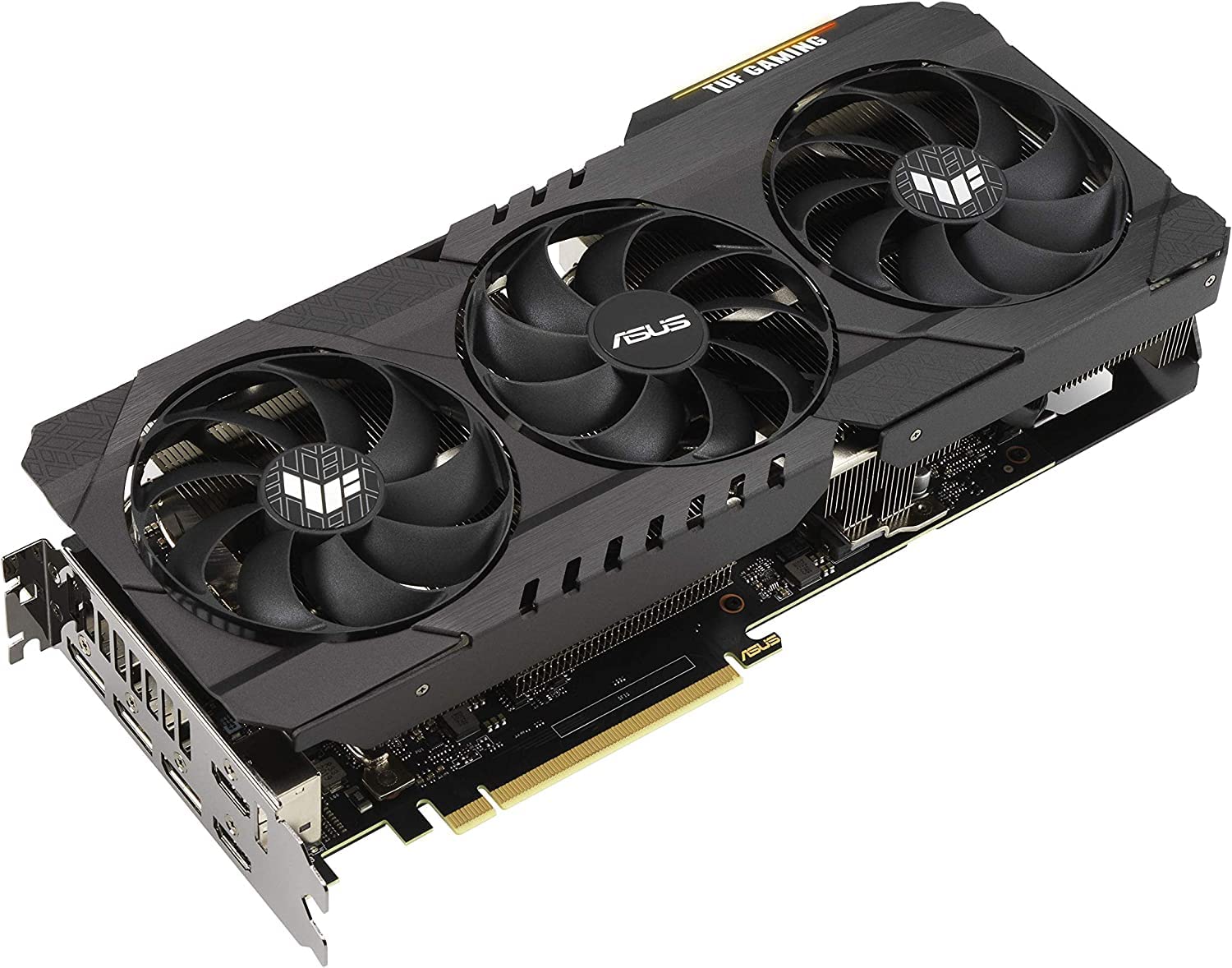 ASUS TUF Gaming NVIDIA GeForce RTX 3080 Graphics Card (PCIe 4.0, 10GB GDDR6X, HDMI 2.1, DisplayPort 1.4a, Dual Ball Fan Bearings, Military-Grade Certification, GPU Tweak II) (Renewed)