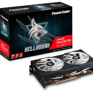 PowerColor Hellhound AMD Radeon RX 6650 XT Graphics Card with 8GB GDDR6 Memory