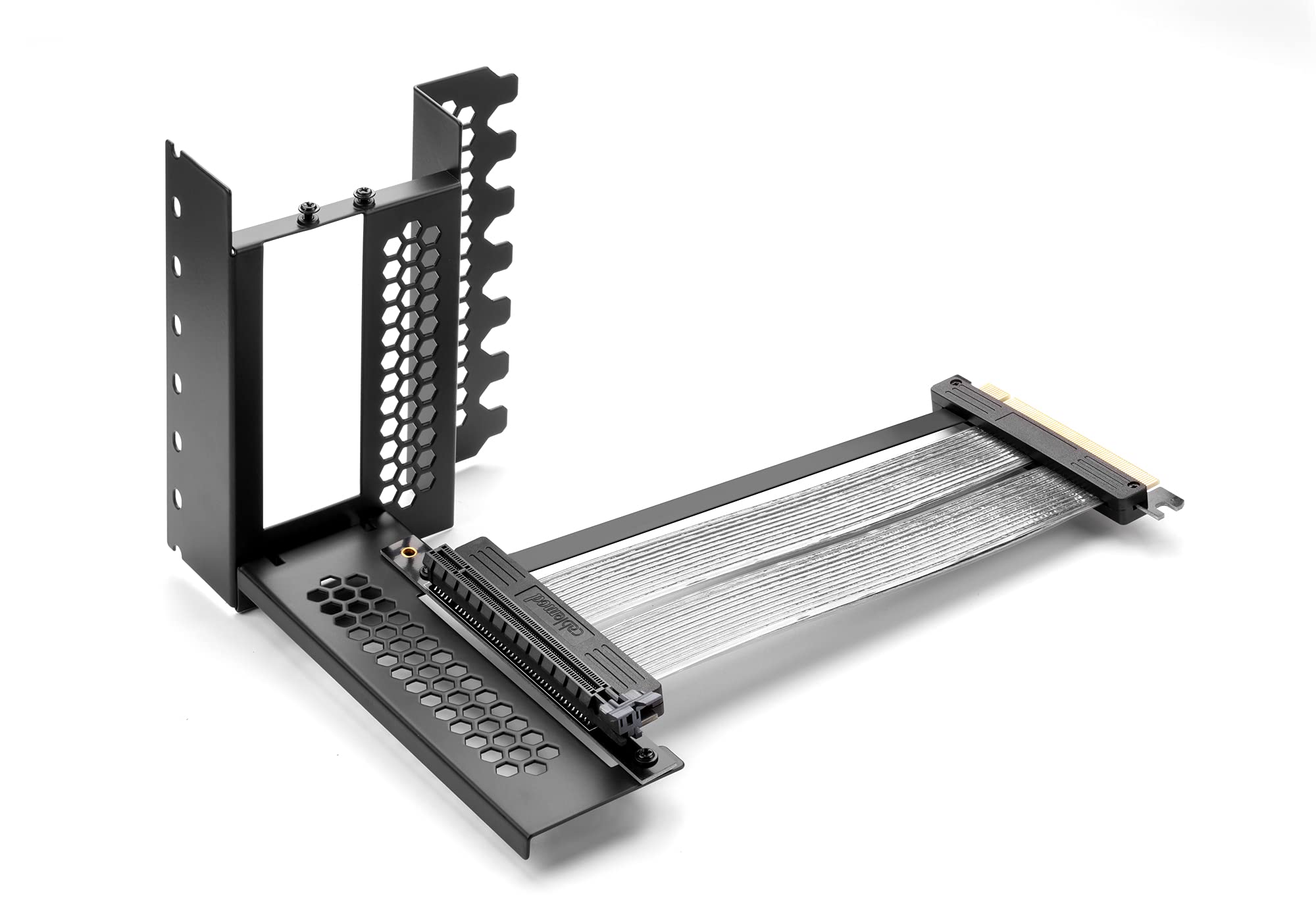 CableMod Vertical PCI-e Bracket PCI-e 4.0 Edition (Black, HDMI + DisplayPort)